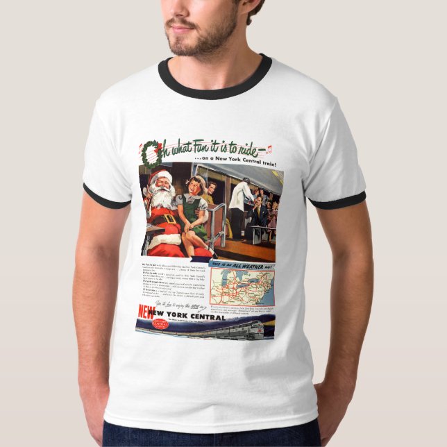 NYC, oh que divertimento é camisetas masculinas (Frente)