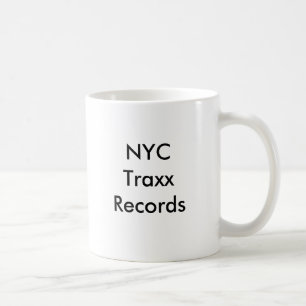 NYC Traxx grava a caneca de café