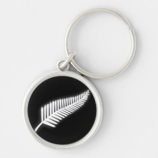 NZ Silver Fern National Emblem Patriotic Chaveiro