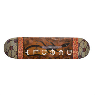 O Aboriginal Goanna Morreu no skate