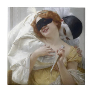 O Abraço de Pierrot à Sua Amante (por Seignac)