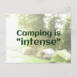 O acampamento é "intenso" no cartão postal da PIAD
