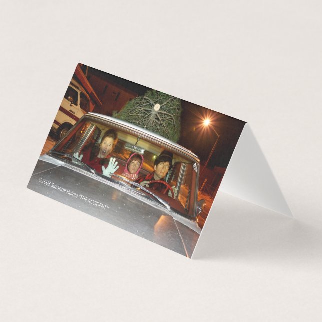 "O ACIDENTE" Tocando Cartões de natal (Frente)