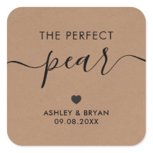 O Adesivo da Pera Perfeita, Etiqueta de Presente,