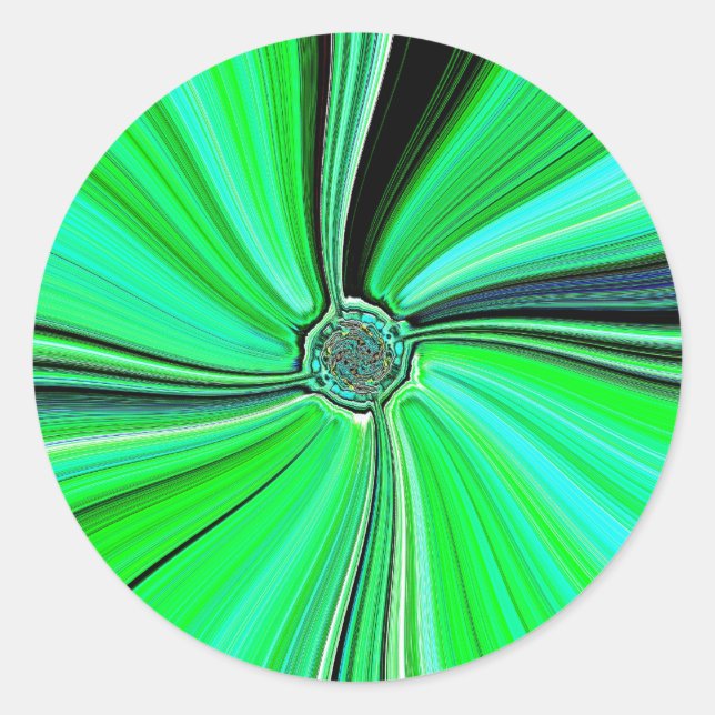 O adesivo de CD (Frente)