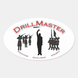 O adesivo do DrillMaster