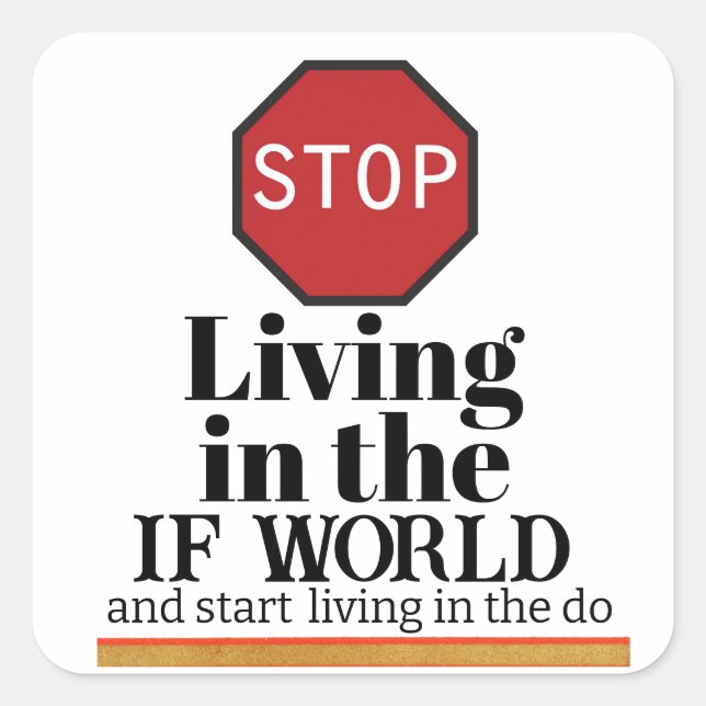 O adesivo do mundo IF (Frente)