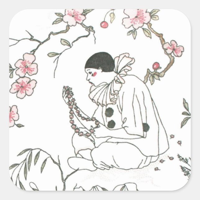 O adesivo do Sonho de Pierrot (Frente)