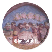 O adesivo ESTÁVEL DE NATAL