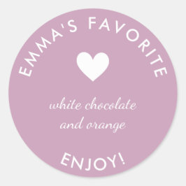 O adesivo favorito do casamento da Noiva Rosa