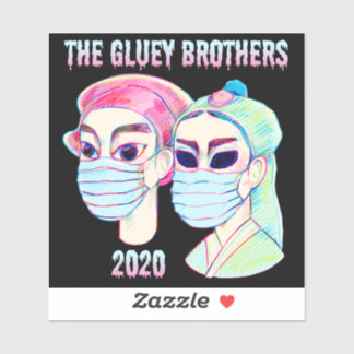 O adesivo Gluey Brothers 2020