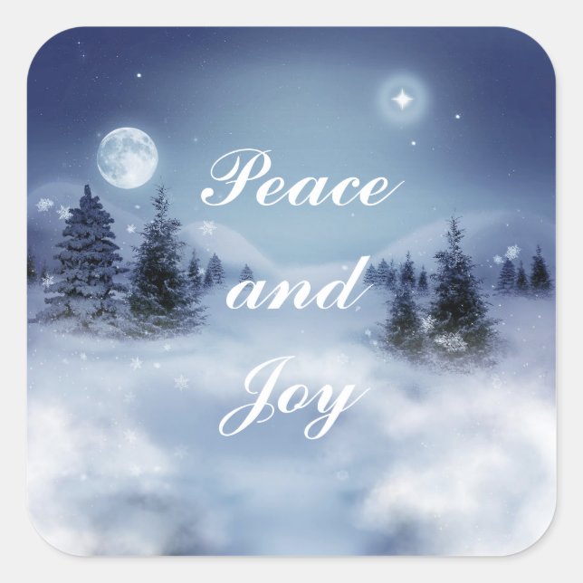 O adesivo noturno do inverno (Frente)