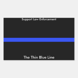 O adesivo personalizado fino de linha azul