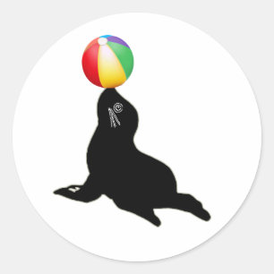 O adesivo redondo do do logotipo Smartlys Seal (ap