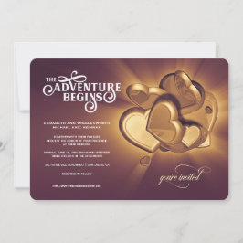 O Adventure inicia o Convite de casamento (Versão