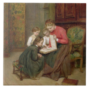 O álbum da família, 1869 (óleo em canvas)