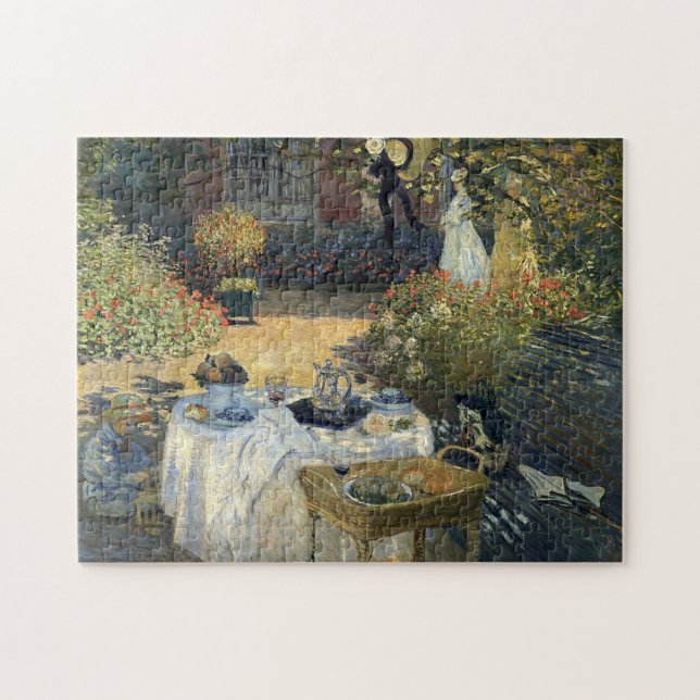 O almoço de Claude Monet Quebra-cabeça (Horizontal)