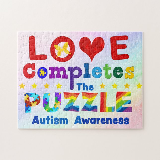 O amor completa a Quebra-cabeça (Horizontal)