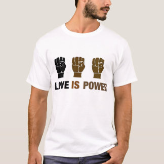 O amor é a camiseta dos homens do poder