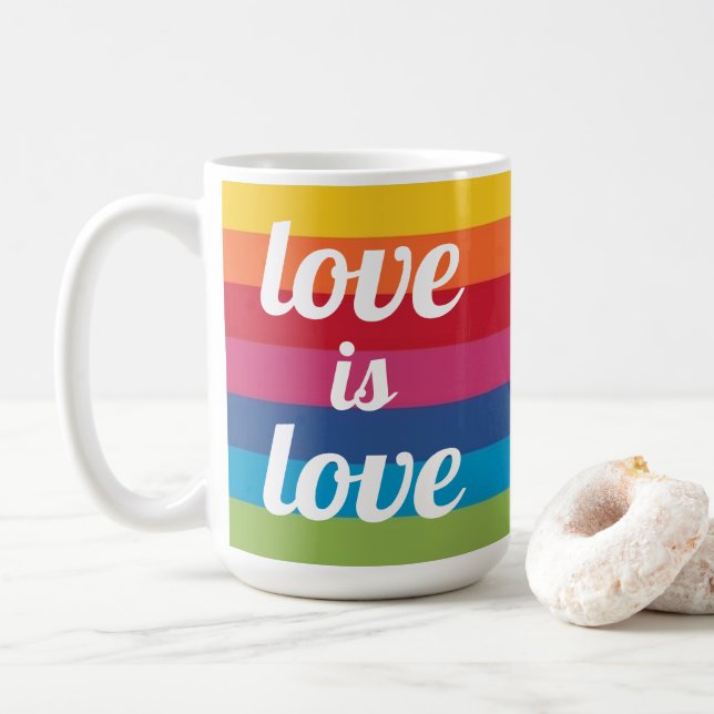 o amor é a caneca do amor (Com Donut)