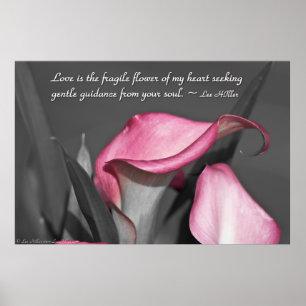 O amor é a frágil flor de... Pôster