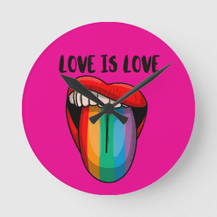 O Amor é Amor Relógio Redondo