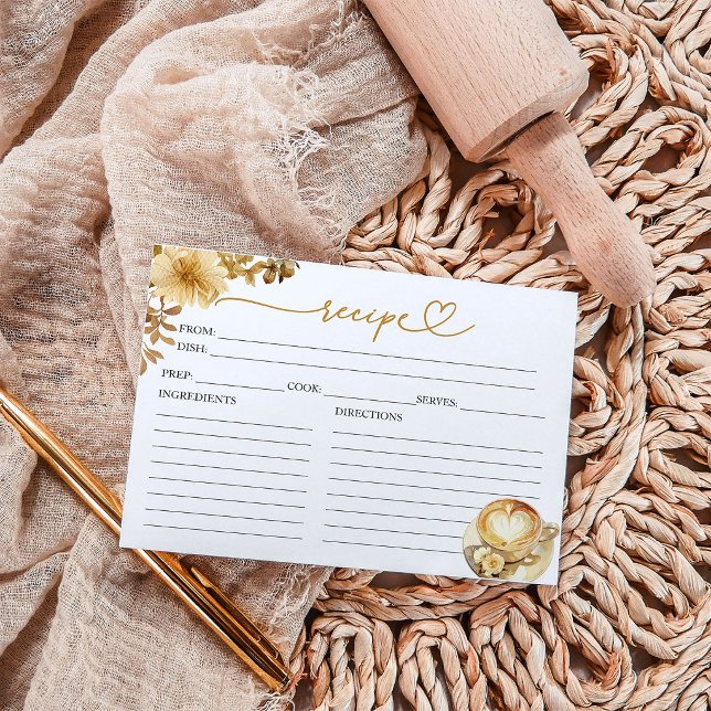 O Amor É Criar Cartões De Receita De Chá de panela (Criador carregado)