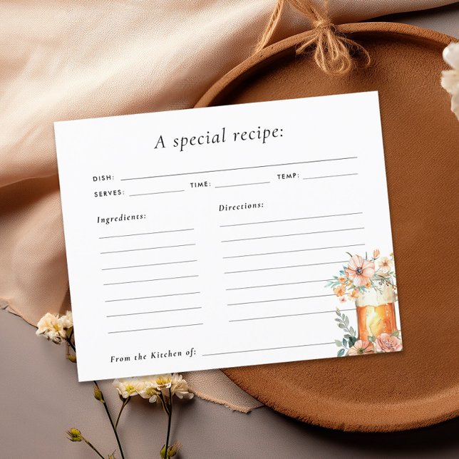 O amor é criar um cartão de recebimento de Chá de  (Criador carregado)