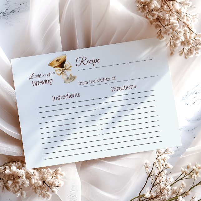 O amor é criar um cartão de recebimento de Chás de (Criador carregado)