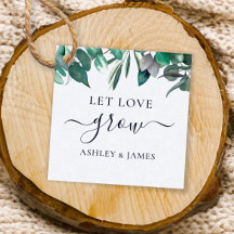 O Amor é Doce Etiqueta, Etiqueta de Presente Feita