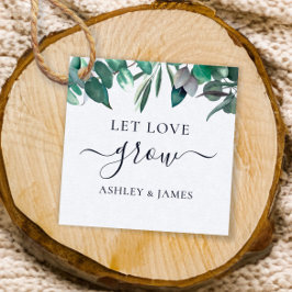 O Amor é Doce Etiqueta, Etiqueta de Presente Feita