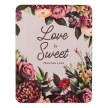 O amor é doce, por favor, faça um tratamento