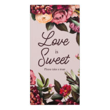 O amor é doce, por favor, faça um tratamento