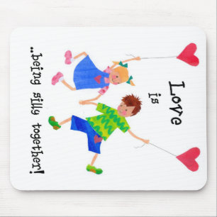 O amor é... Mousepad