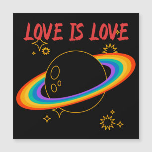 O amor é o amor. Planeta arco-íris. LGBTQ+orgulho