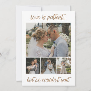 O amor é o anúncio do lançamento do casamento do p
