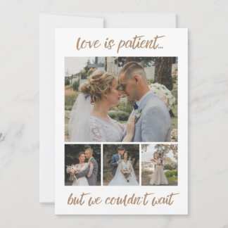 O amor é o anúncio do lançamento do casamento do p