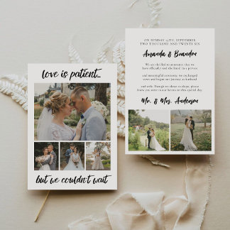 O amor é o anúncio do lançamento do casamento do p