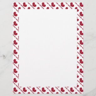 O amor é o coração vermelho