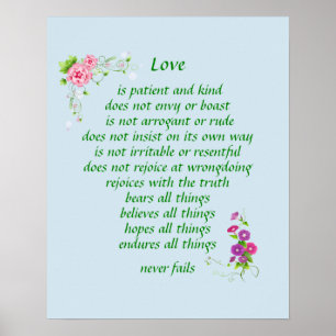 O amor é o maior - Poster