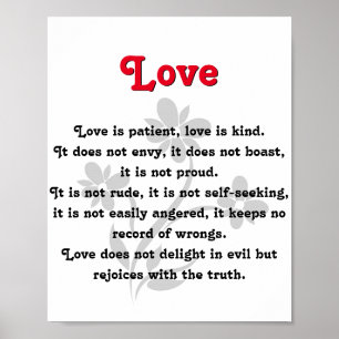 O amor é… Poster