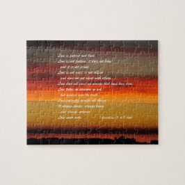 O Amor É Quebra-cabeça De Jigserra Personalizada D