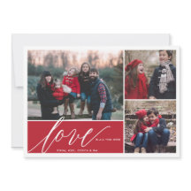 O AMOR é tudo o que você precisa do Cartão com fot