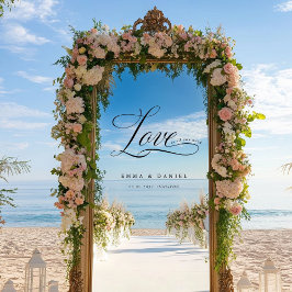 O amor é tudo o que você precisa! Elegante, casame