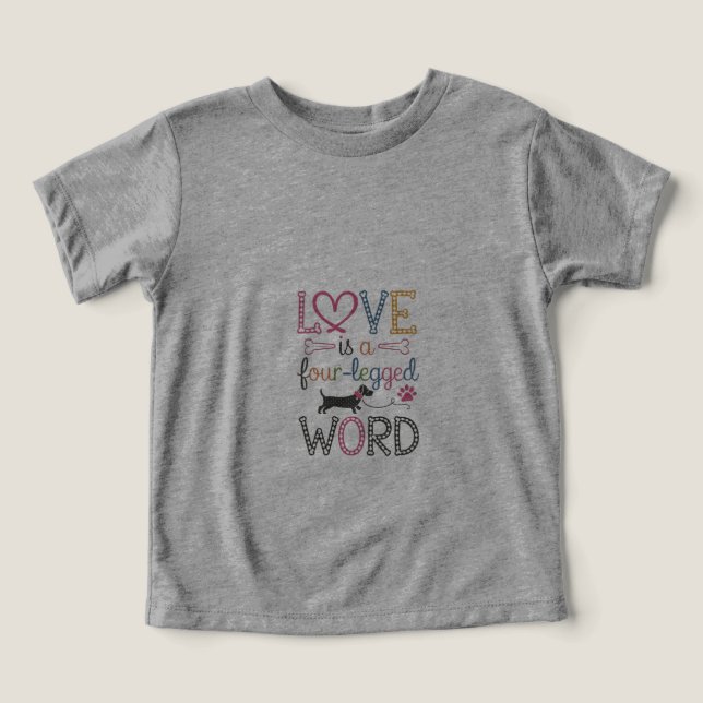 "O amor é uma palavra de quatro pernas" (Design frontal)