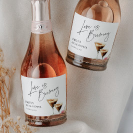 O Amor Está Cozinhando Chá de Noiva Elegante