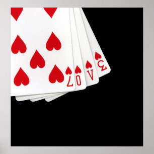 O Amor Está Na Poster Das Cartas