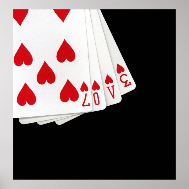 O Amor Está Na Poster Das Cartas (Frente)