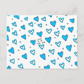 O Amor Está No Ar - Cartão Postal