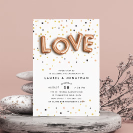 O amor está no ar | Convite à Festa de noivado